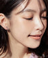 【安田美沙子さん着用 / 金属アレルギー対応/選べる2TYPE】チェーンリボン イヤリング・ピアス
